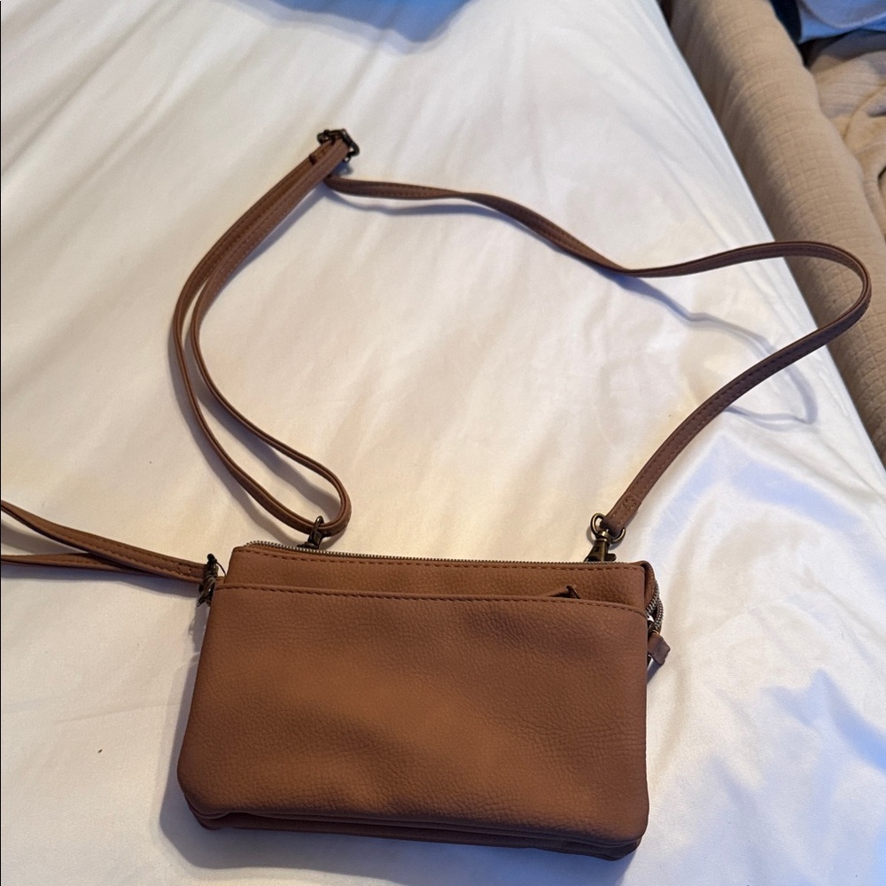 Chic Tan Crossbody Bag